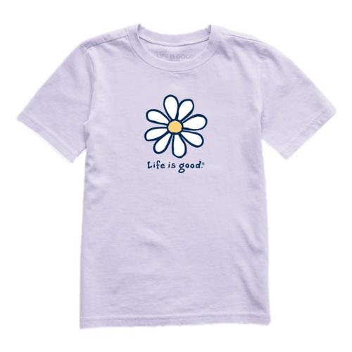 Life is Good Kids LIG Daisy Vintage Crusher Tee Lilac