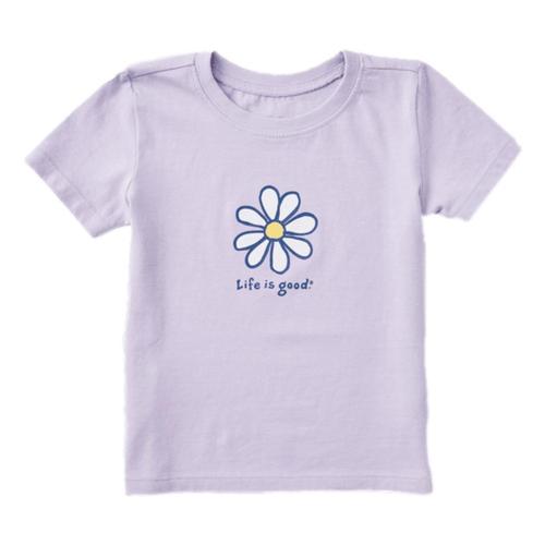 Life is Good Toddler LIG Daisy Vintage Crusher Tee Lilac