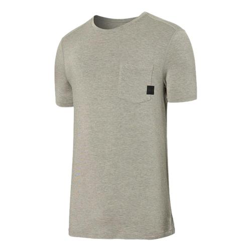 Saxx Men's Sleepwalker Short Sleeve Pocket Tee Grey_dgh