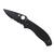  Spyderco Tenacious G- 10 Black/Black Blade Knife