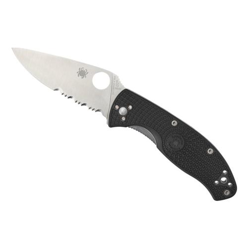 Spyderco Tenacious Lightweight Folding Knife Black_stnlss