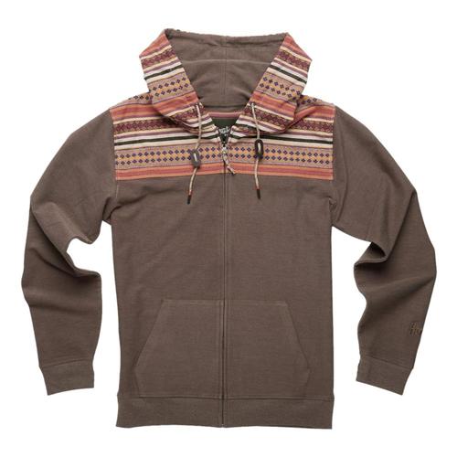 Howler Brothers Men's Shaman Hoodie Cocoa_mor