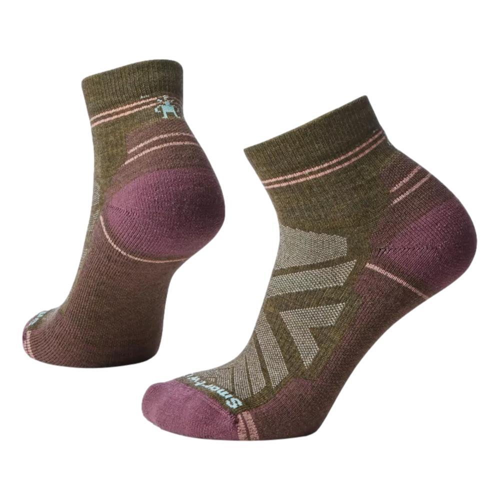 Smartwool Women's Hike Light Cushion Ankle Socks MILITARYOLIVE_D11