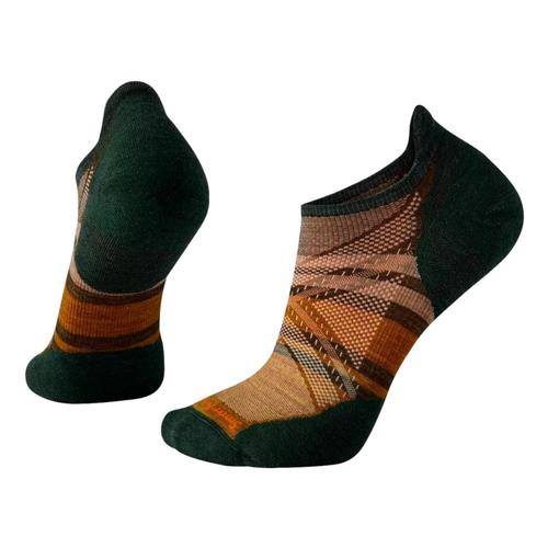 Smartwool Unisex Run Targeted Cushion Pattern Low Ankle Socks Militaryolive_d11