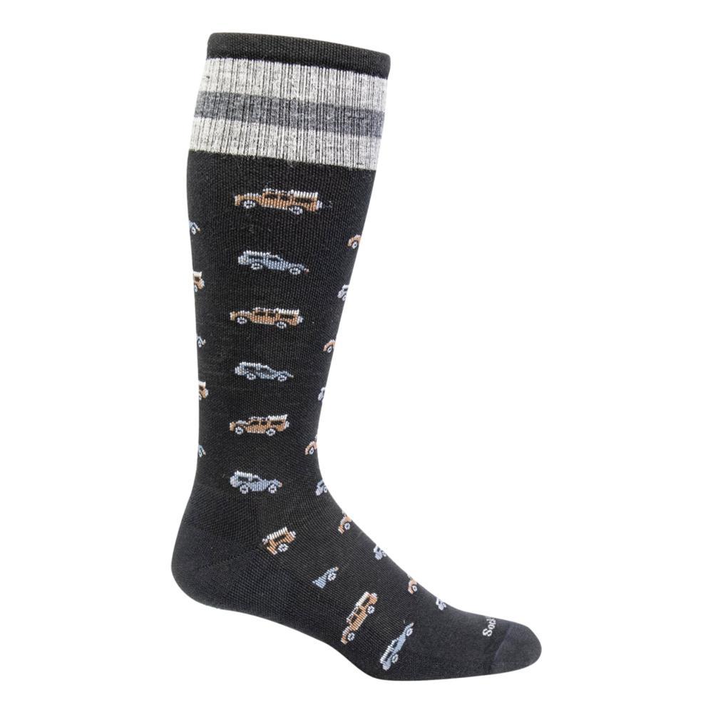 SockWell Men's Road Trip Moderate Graduated Compression Socks BLACK_900