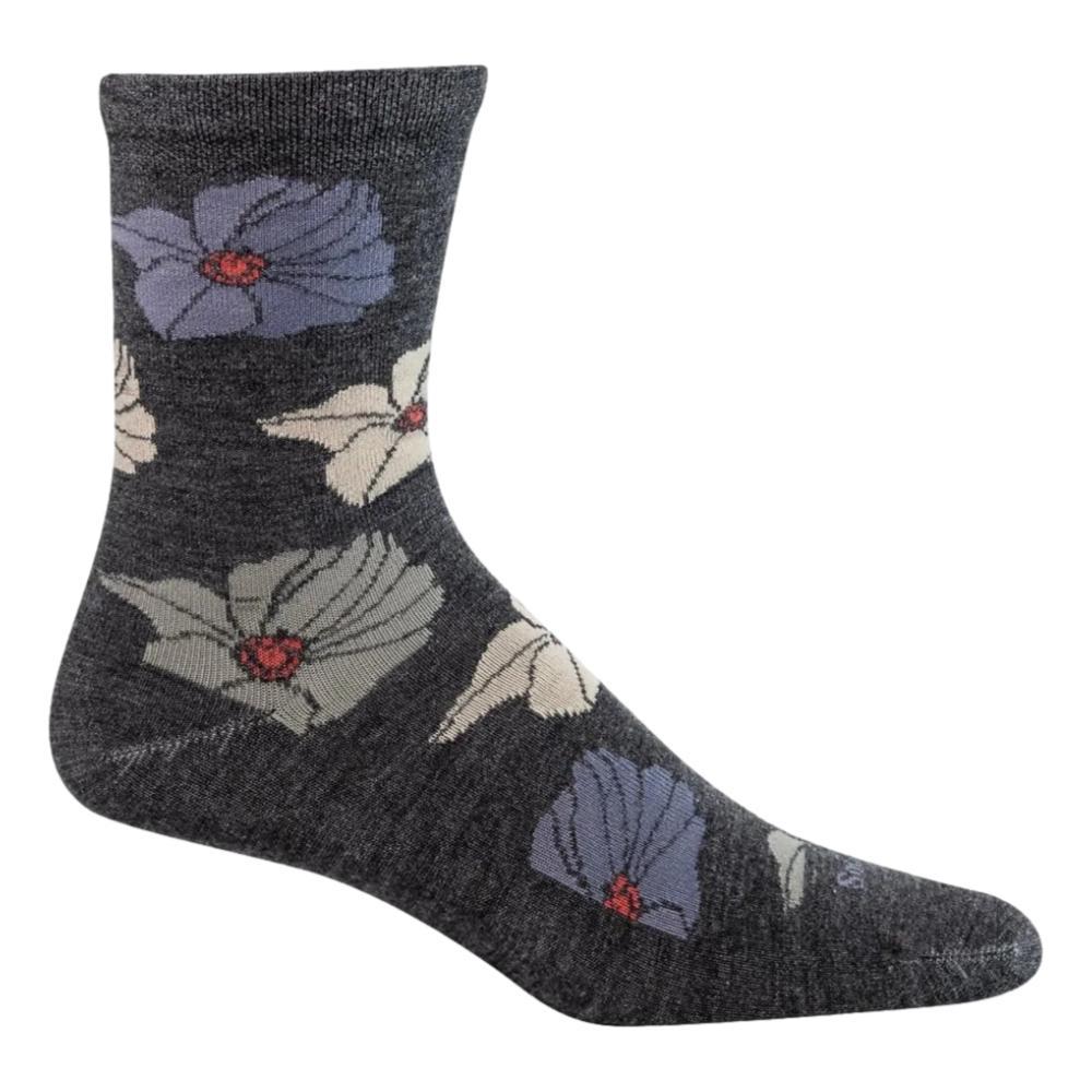 Sockwell Women's Big Bloom Essential Comfort Socks CHARCOAL_850