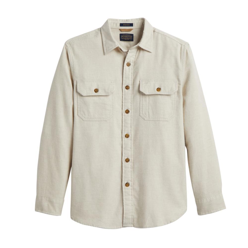 Pendleton Men's Burnside Double-Brushed Flannel Shirt SAND_79424