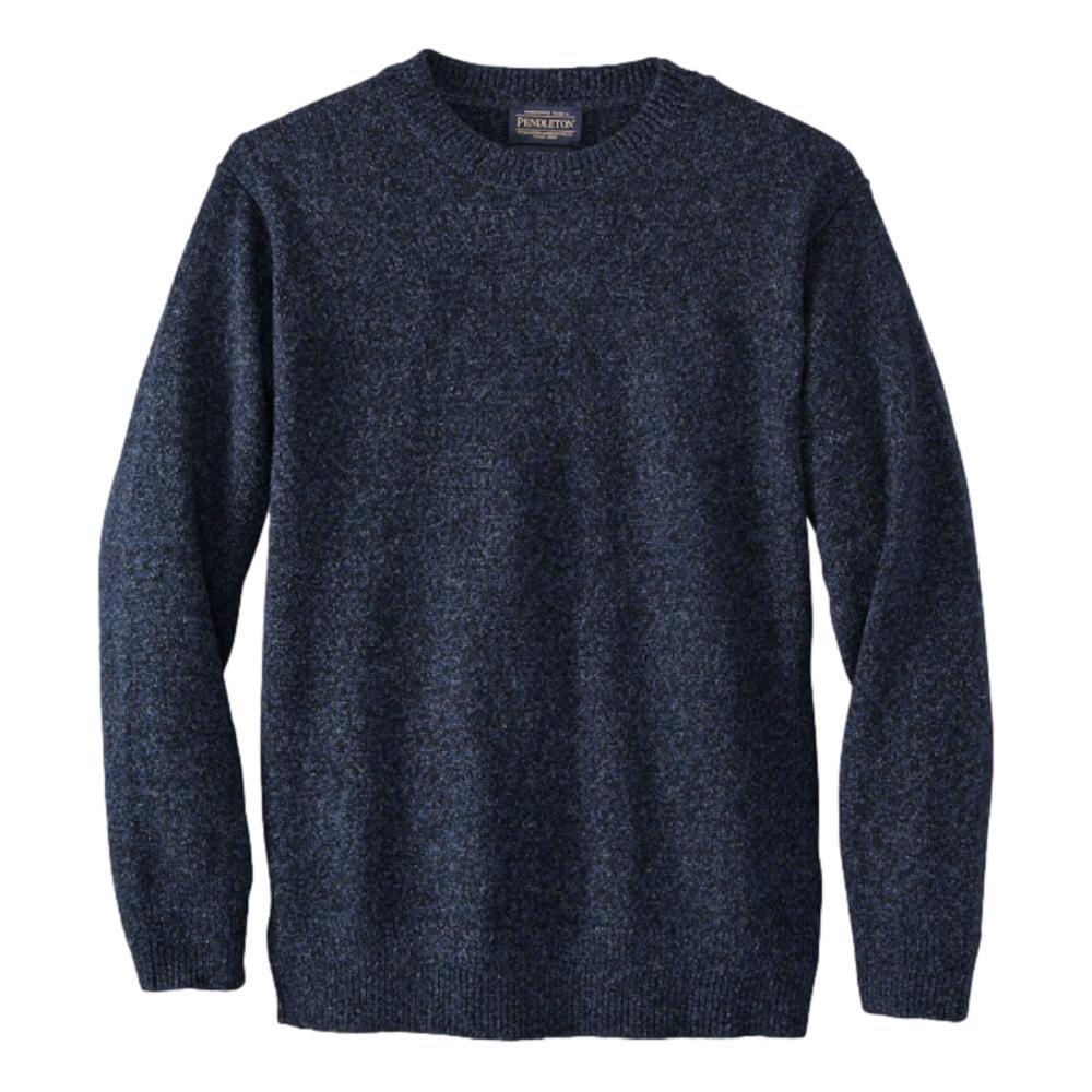 Pendleton Men's Shetland Washable Wool Crewneck Sweater INDIGO_63630