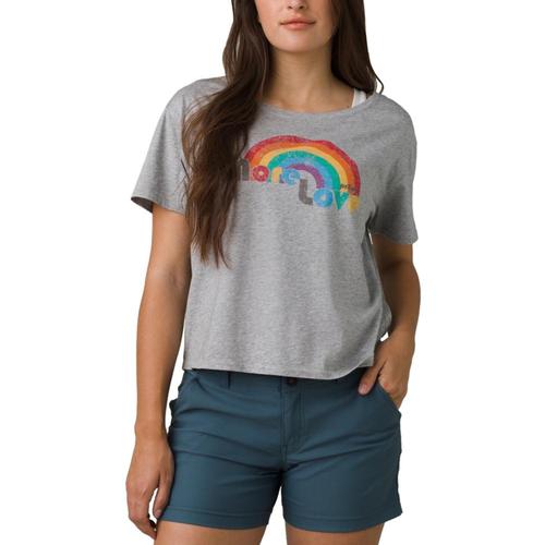 prAna Women's Organic Graphic Tee Morelove