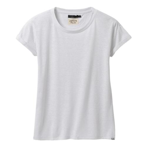 prAna Women's Cozy Up T-Shirt White