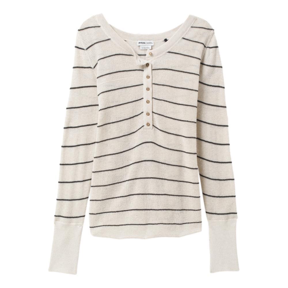 prAna Women's Milani Henley Long Sleeved Shirt OATMEALSTR