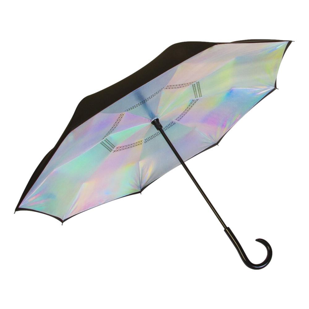 ShedRain UnbelievaBrella Reverse Umbrella BLK_IRID.PINK