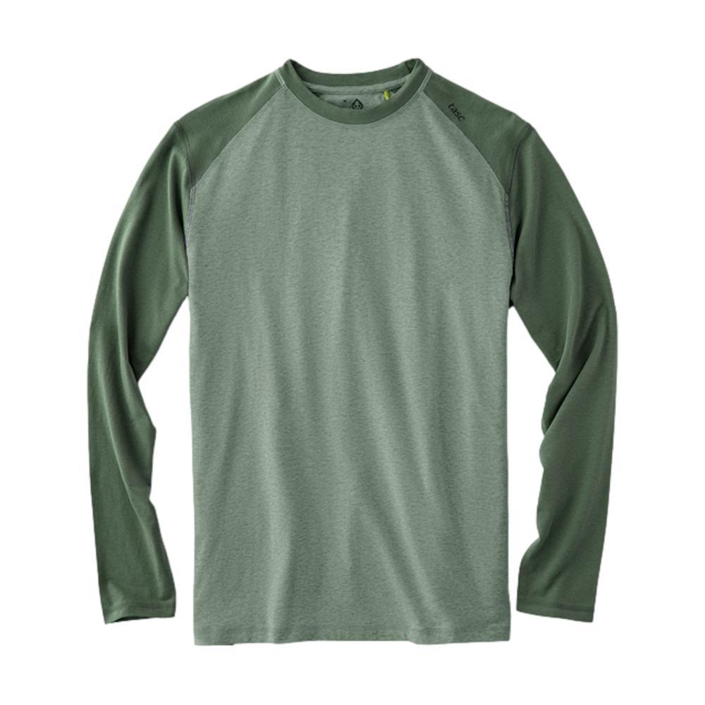 tasc Men's Carrollton Blocked Fitness Long Sleeve T-Shirt GREEN_309