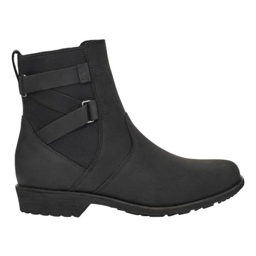Teva Women's Ellery Ankle Waterproof Boot Black_blk