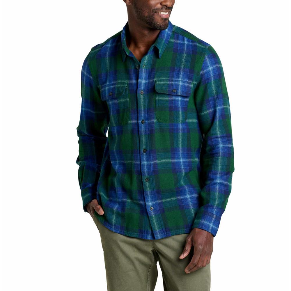 Toad&Co Men's Indigo Flannel Shirt PASTUR_327