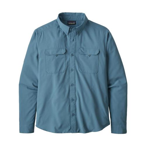 Patagonia Men's Long-Sleeved Self-Guided Hike Shirt BLUE_PGBE