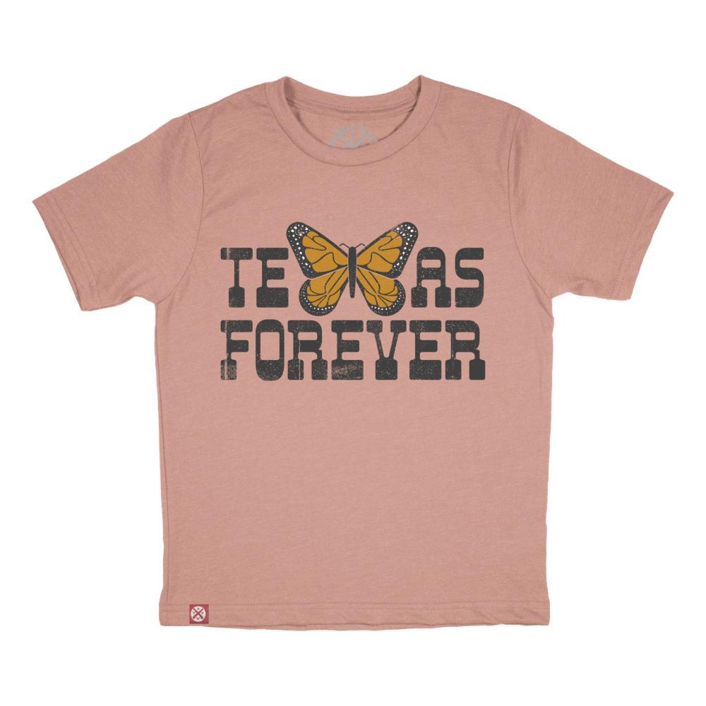 Tumbleweed TexStyles Girls Texas Forever Monarch Butterfly T-Shirt ROSE_A3