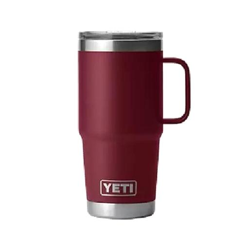 YETI Rambler 20oz Travel Mug with Stronghold Lid Harvest_red