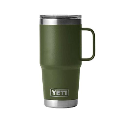 YETI Rambler 20oz Travel Mug with Stronghold Lid Highlands_olive