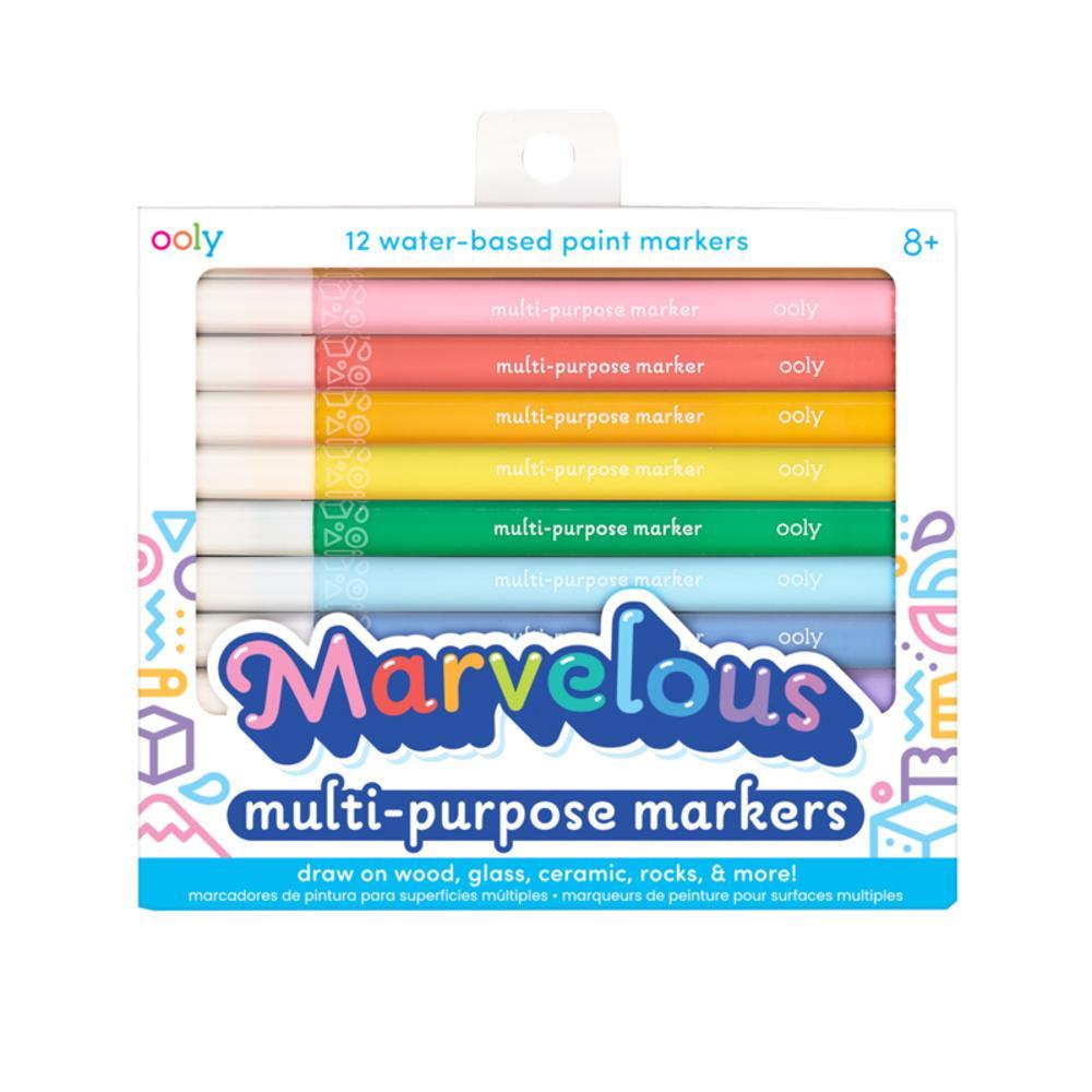  Ooly Marvelous Multi- Purpose Paint Marker Set Of 12