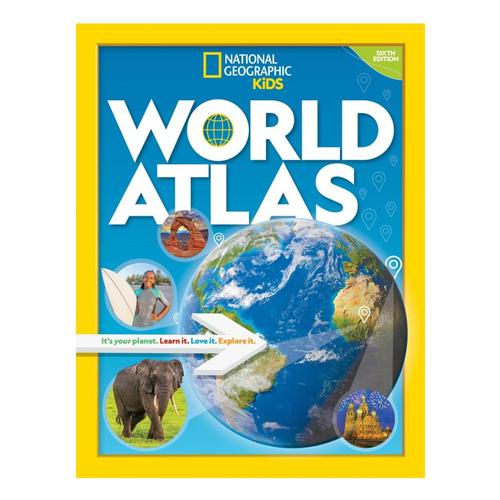 National Geographic Kids World Atlas 6th Edition Natgeo