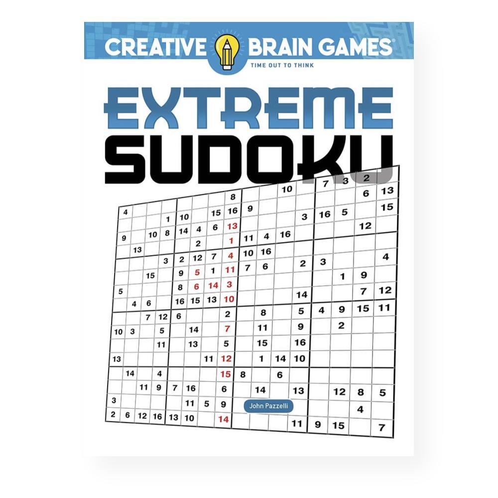  Creative Brain Games Extreme Sudoku By John Pazzelli