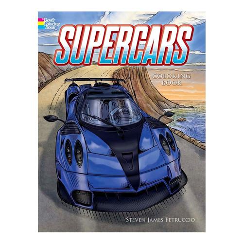 Supercars Coloring Book by Steven James Petruccio