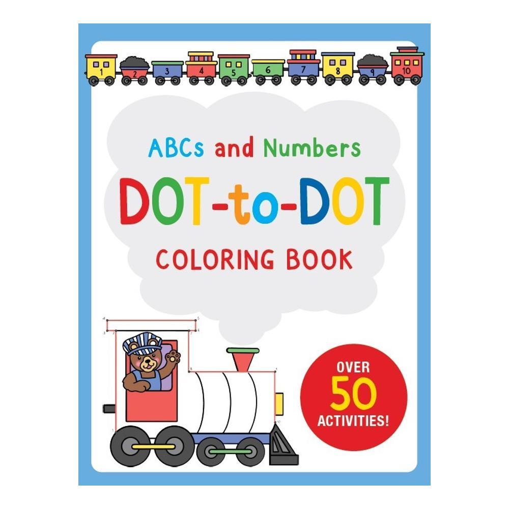  Abcs And Numbers Dot- To- Dot Coloring Book By Martha Day Zschock