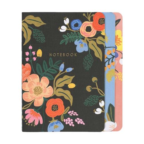Rifle Paper Co. Lively Floral Stitched Notebook Set