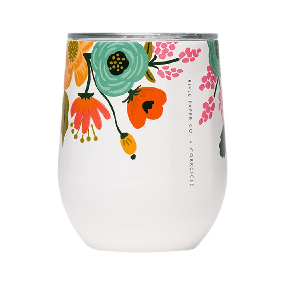 Corkcicle Rifle Paper Co. Stemless Wine Cup 12oz CREAM_LIVELY