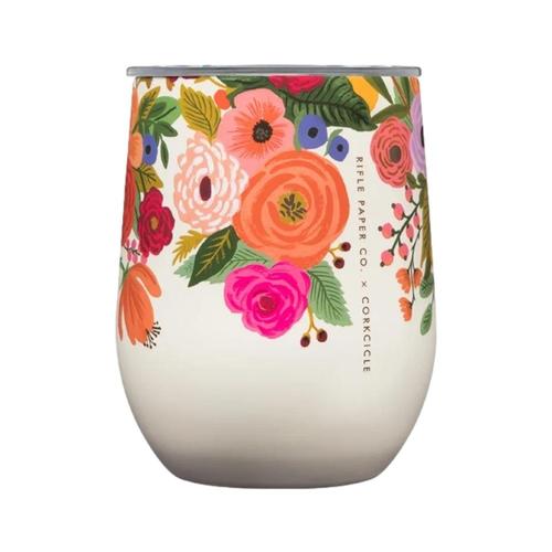 Corkcicle Rifle Paper Co. Stemless Wine Cup 12oz Garden_party