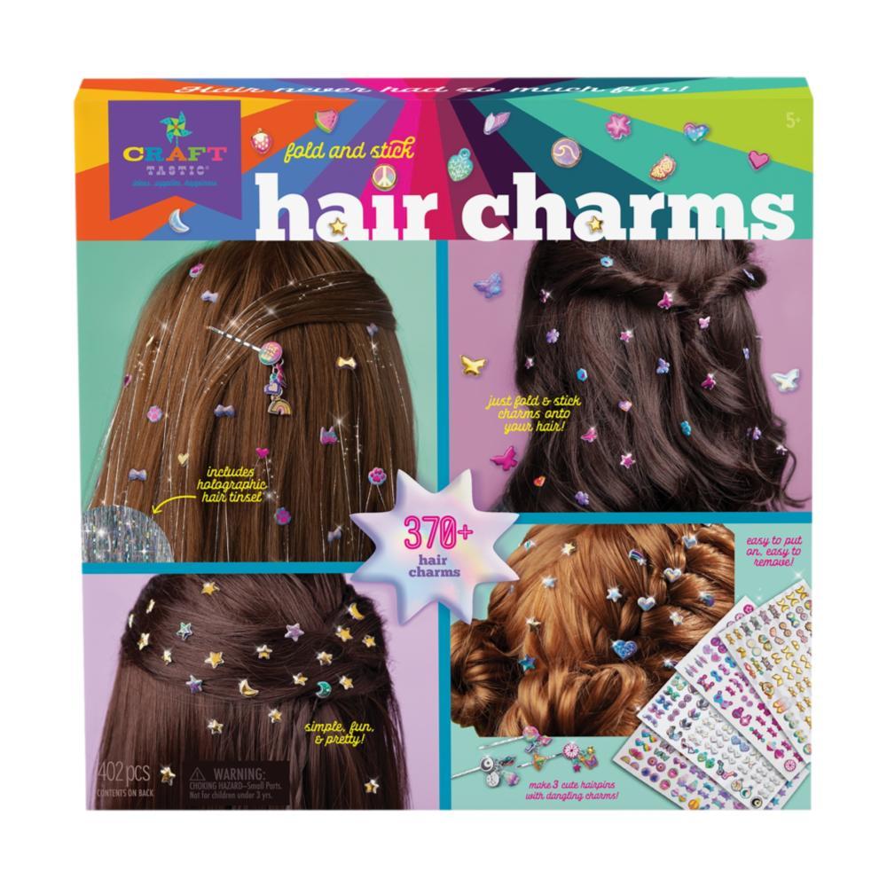  Craft- Tastic Fold And Stick Hair Charms