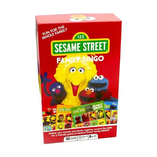 Aquarius Sesame Street Family Bingo