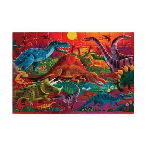 Crocodile Creek Dazzling Dinosaurs Holographic Foil Jigsaw Puzzle