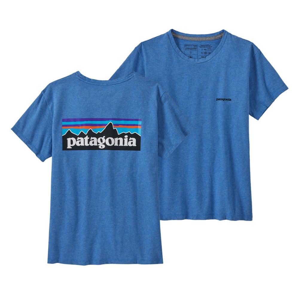Patagonia Women's P-6 Logo Responsibili-Tee Shirt BLUBIRD_BBRD