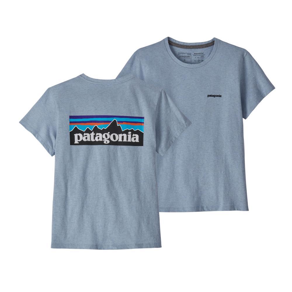 Patagonia Women's P-6 Logo Responsibili-Tee Shirt BLUE_STME