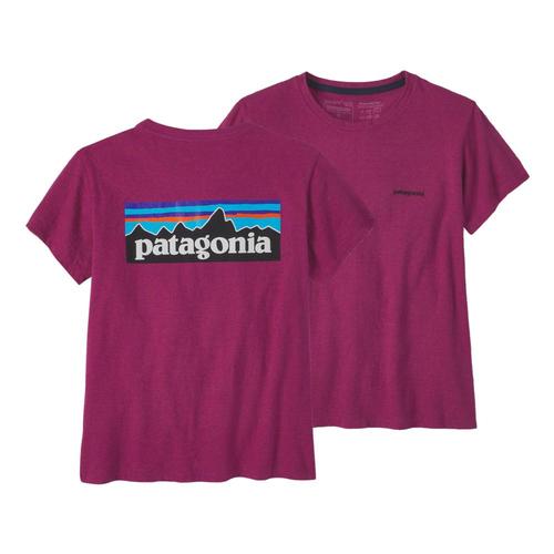Patagonia Women's P-6 Logo Responsibili-Tee Shirt Spink_stpi