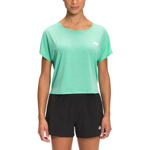 The North Face Women's Wander Crossback Short Sleeve Shirt Spring_3r6