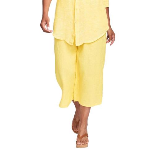 FLAX Women's Push Out's Pants Canary