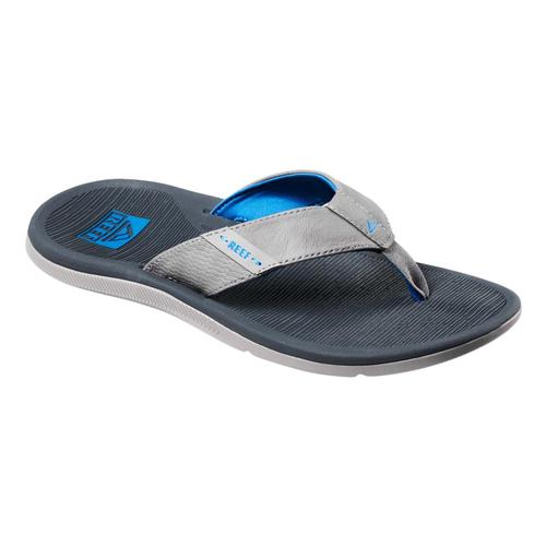 Reef Men's Santa Ana Sandals Blue.Ltgry