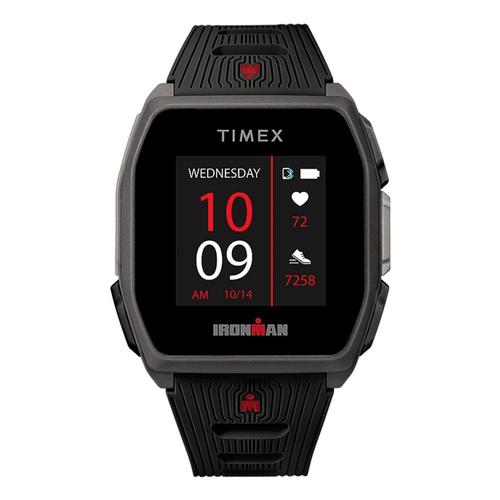 Timex Ironman R300 GPS 41mm Silicone Strap Watch Black