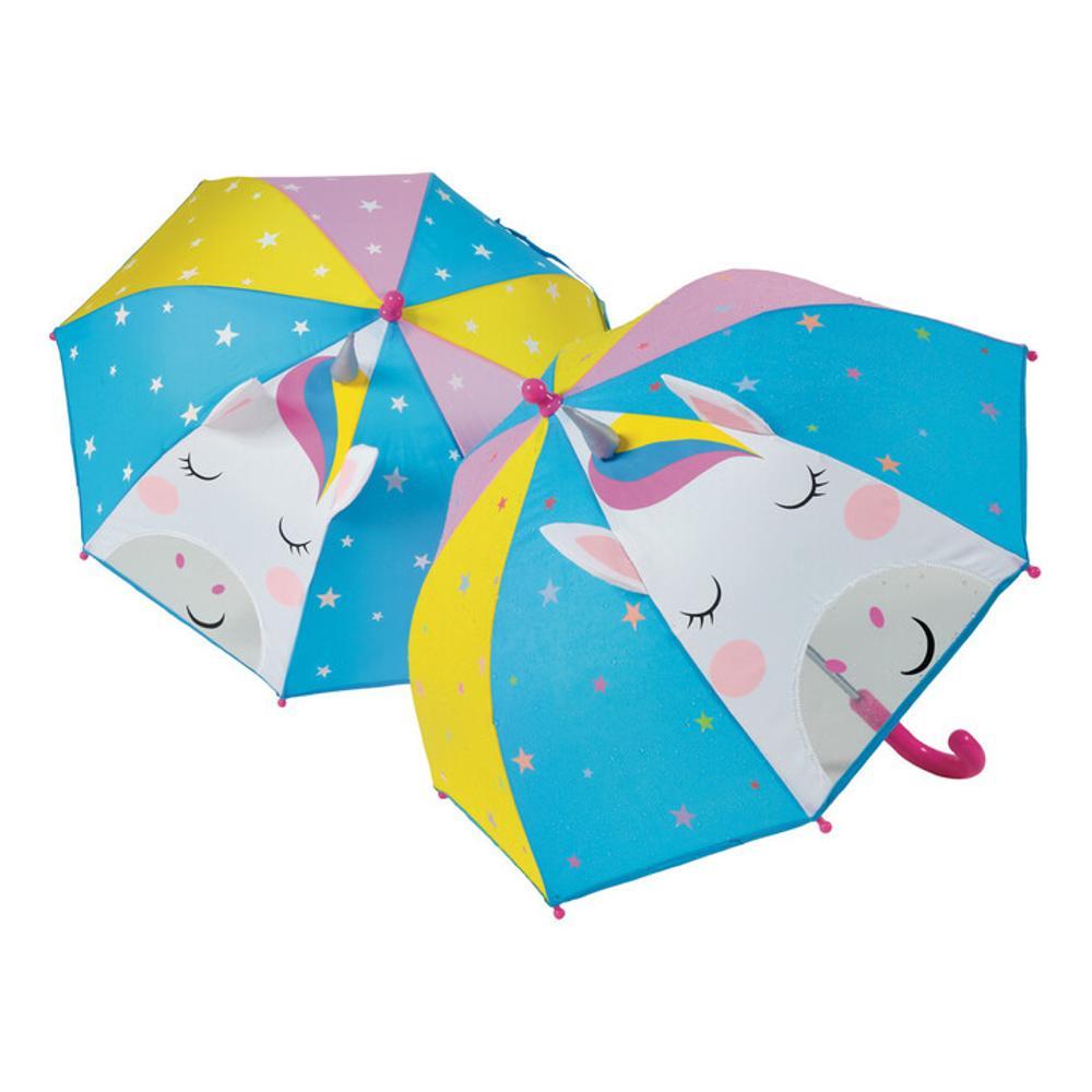 Floss and Rock Color Changing 3D Umbrella - Rainbow Unicorn RNBWUNICRN