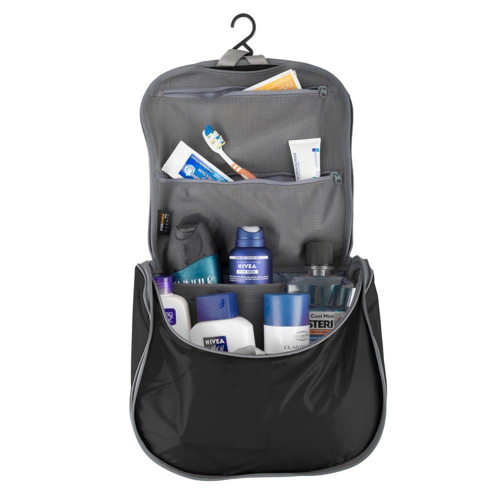 Sea to Summit Travelling Light Hanging Toiletry Bag - Large BLACK_19