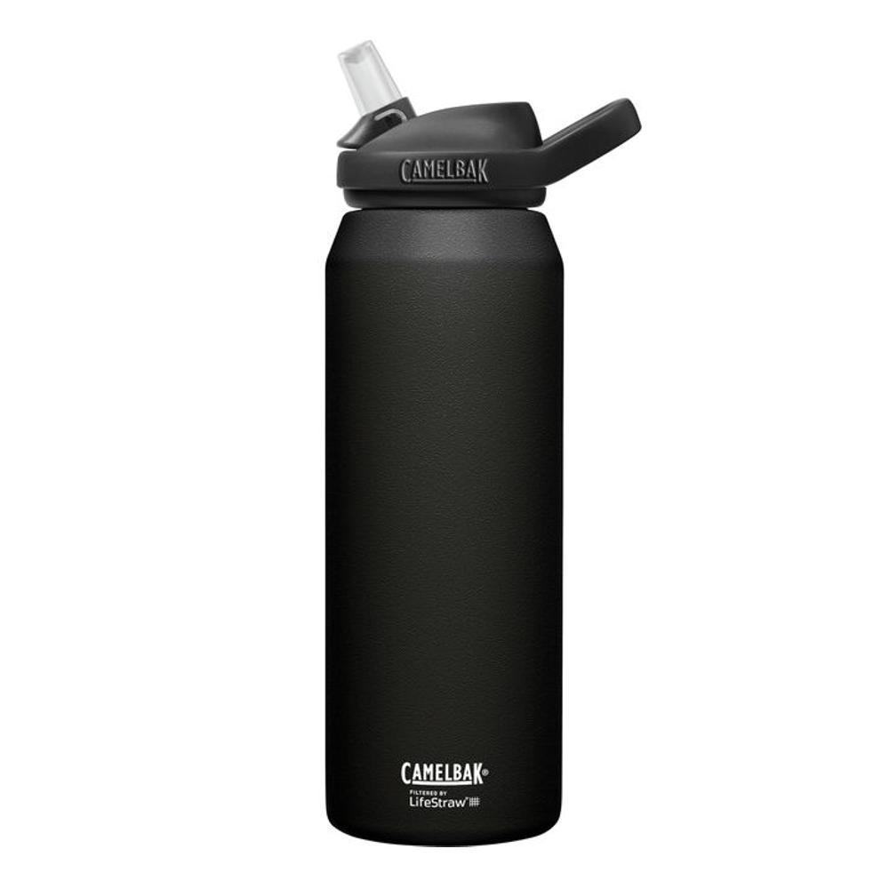 CamelBak Eddy + filtered by LifeStraw 32oz Vacuum Insulated Stainless Steel Bottle BLACK