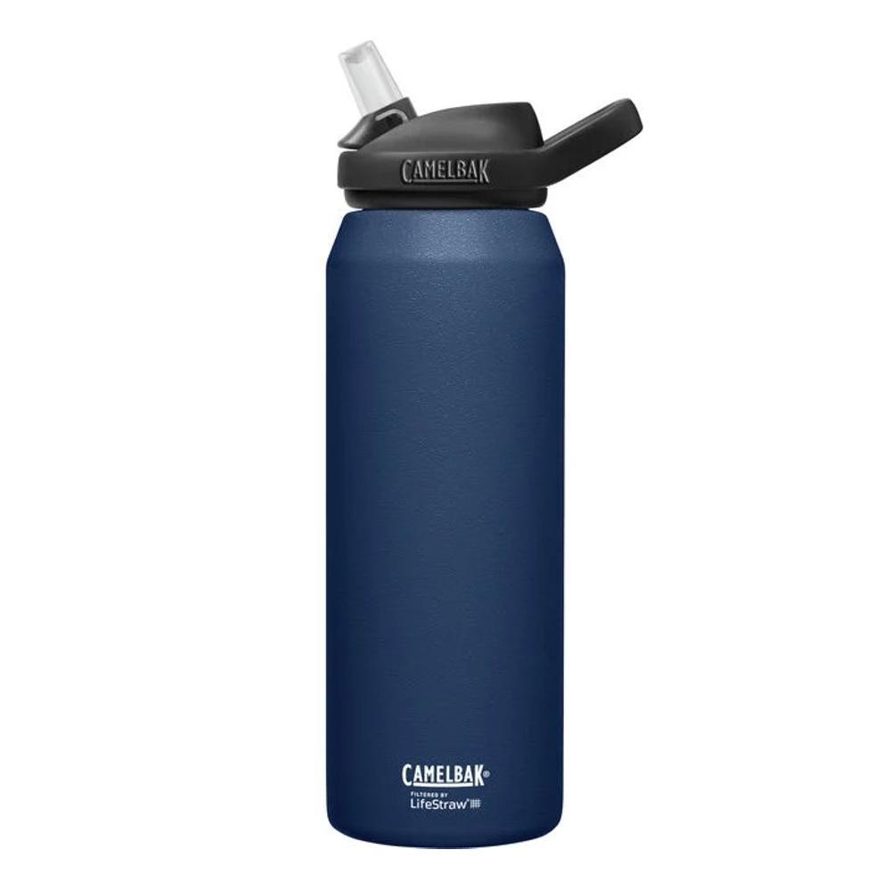 CamelBak Eddy + filtered by LifeStraw 32oz Vacuum Insulated Stainless Steel Bottle NAVY