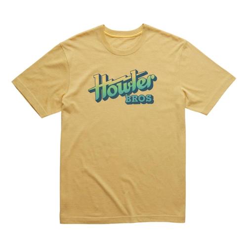 Howler Brothers Men's Howler Electric Fade T-Shirt Paleyellow