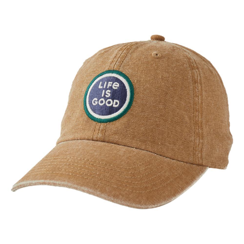 Life is Good LIG Coin Sunworn Chill Cap COFFEBROWN