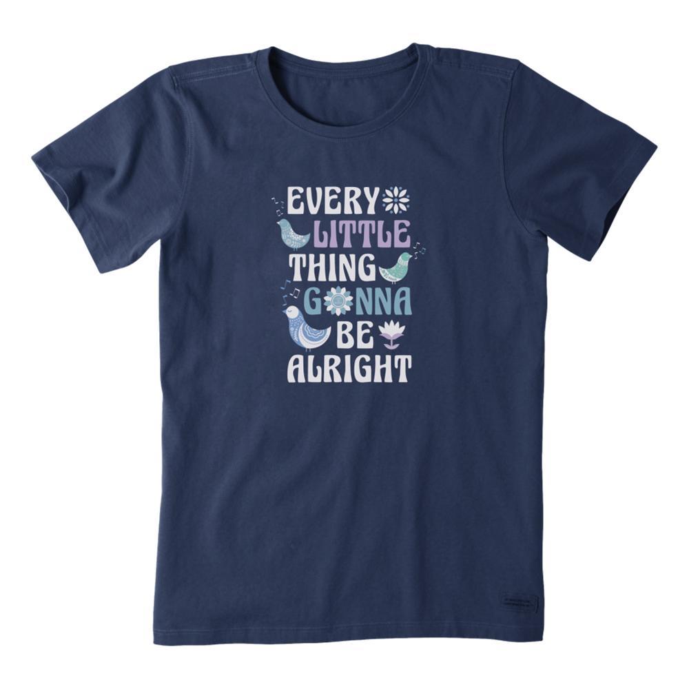 Life is Good Women's Every Little Thing Folklore Crusher-Lite Tee DARKSTBLUE