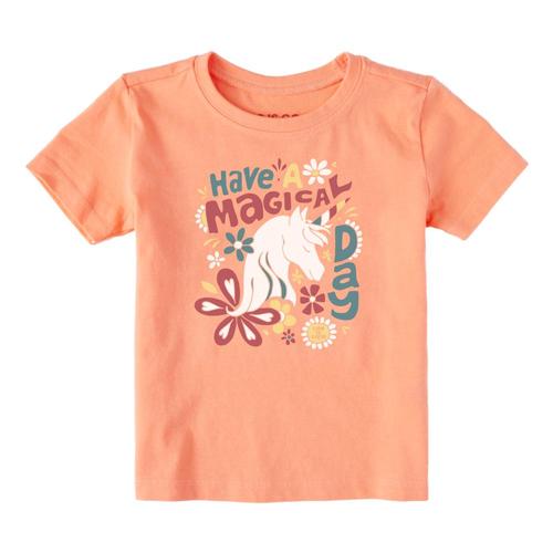 Life is Good Toddler Magical Day Unicorn Crusher Tee Cnynorang