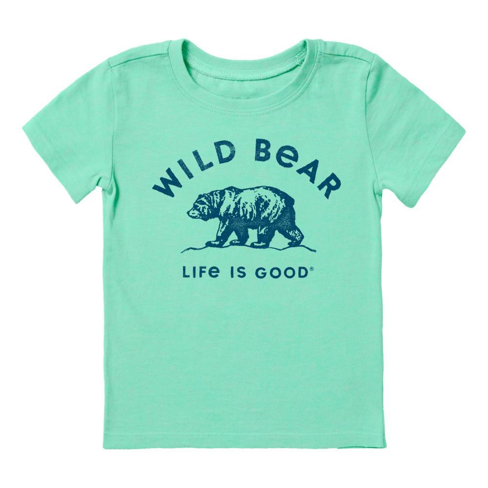 Life is Good Toddler Wild Bear Outdoors Crusher Tee SPRMNTGREEN